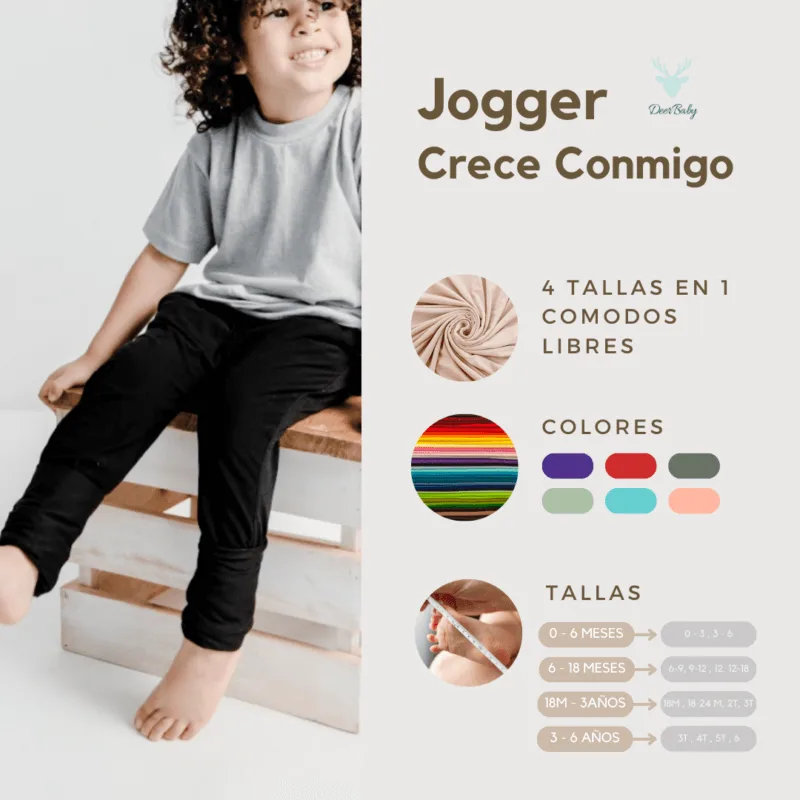 Jogger Unisex | Crece Conmigo - Imagen 10